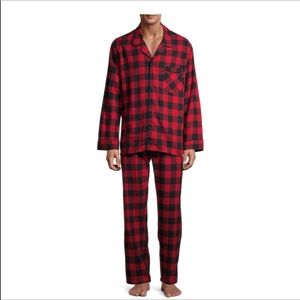 New Hanes Woven Flannel PJ Set Size 2XL Mens